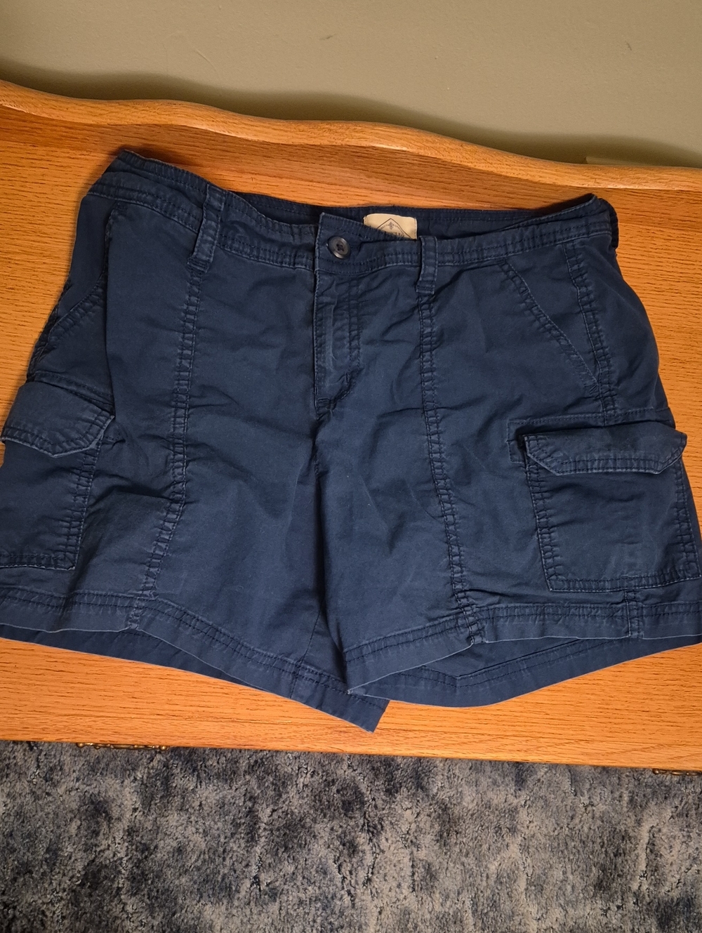 St. John's Bay Navy Utility Cargo Shorts